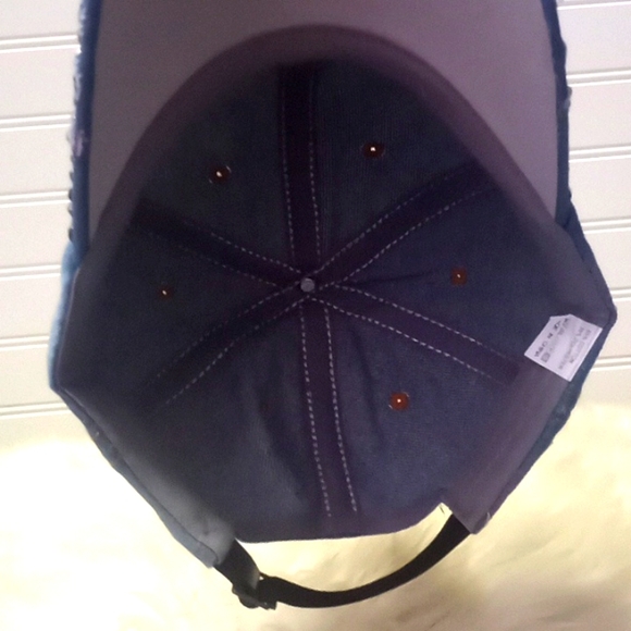 Paris 🗼 Bling Denim Baseball Cap - Picture 4 of 7